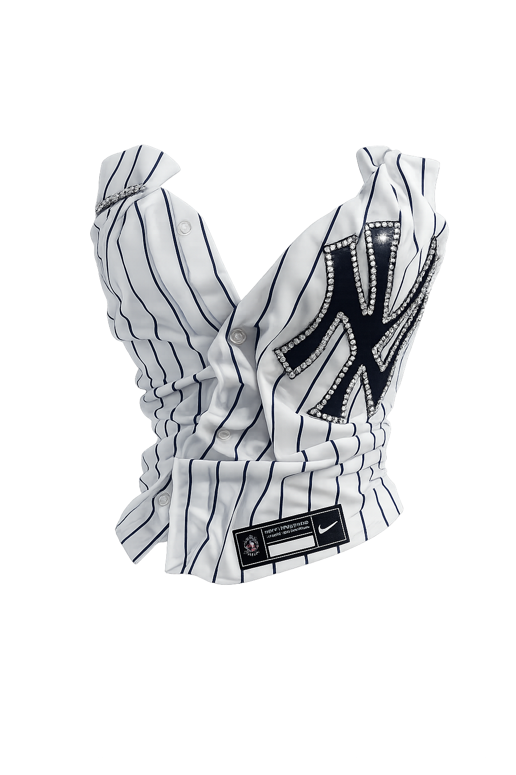 Custom MLB inspired Team Jersey Corset